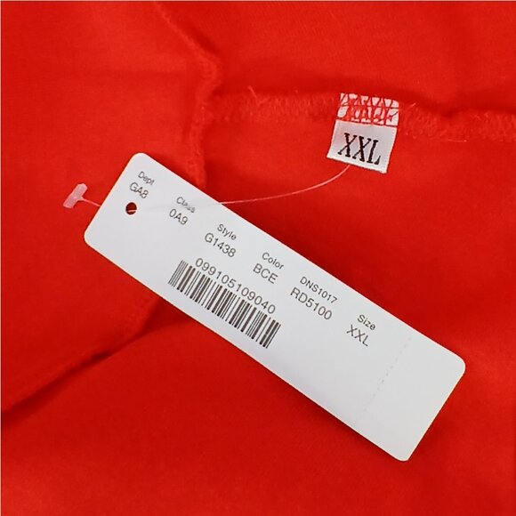 J. Crew Orange Cotton Perfect Tee Top - Picture 6 of 6